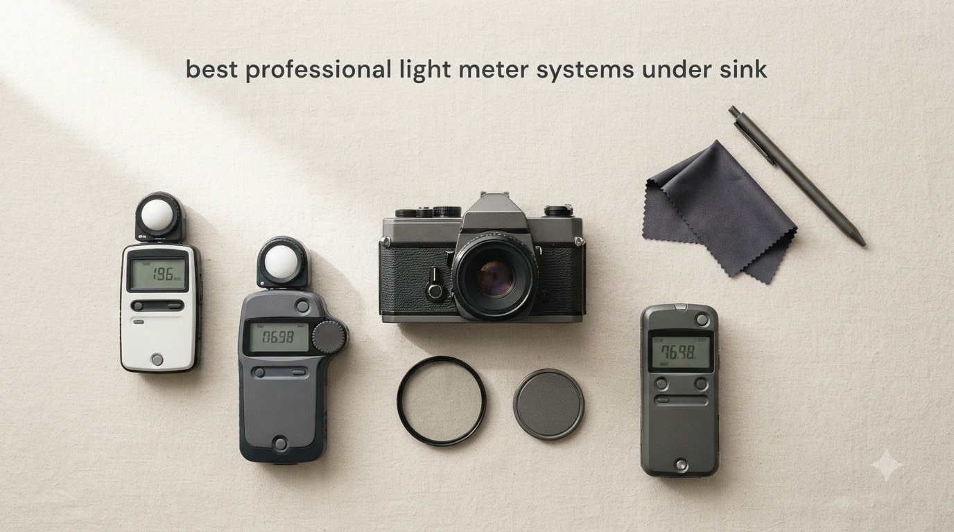 best professional light meter systems under sink