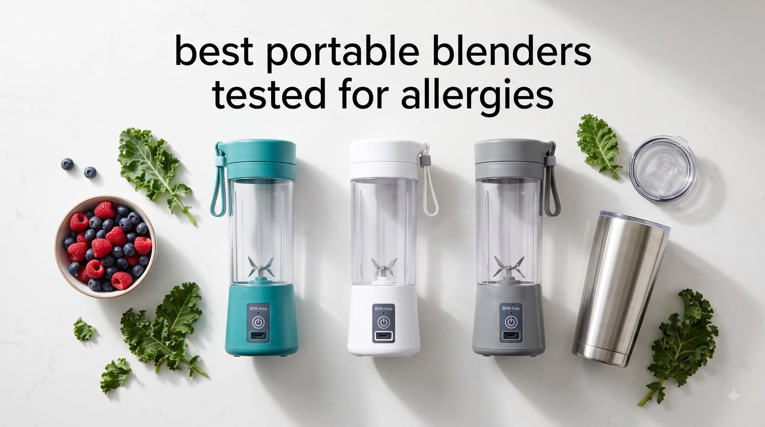 best portable blenders tested for allergies