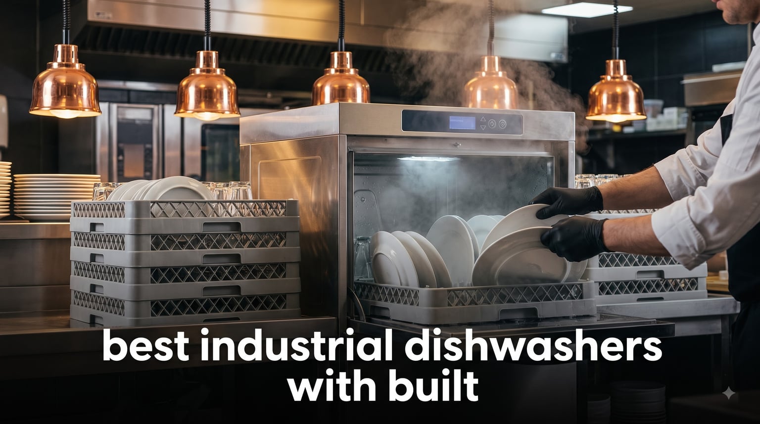 best industrial dishwashers with built