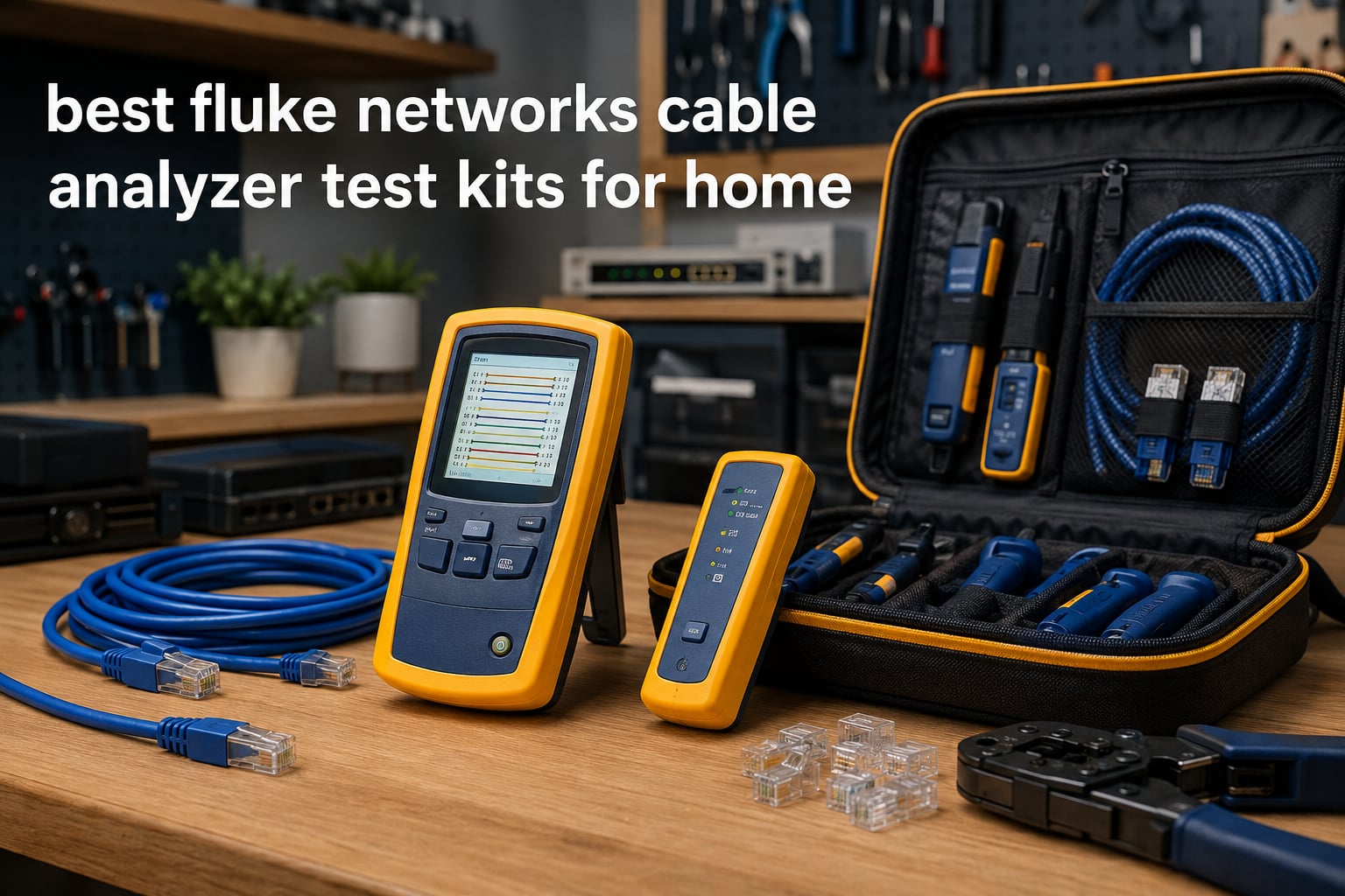 best fluke networks cable analyzer test kits for home