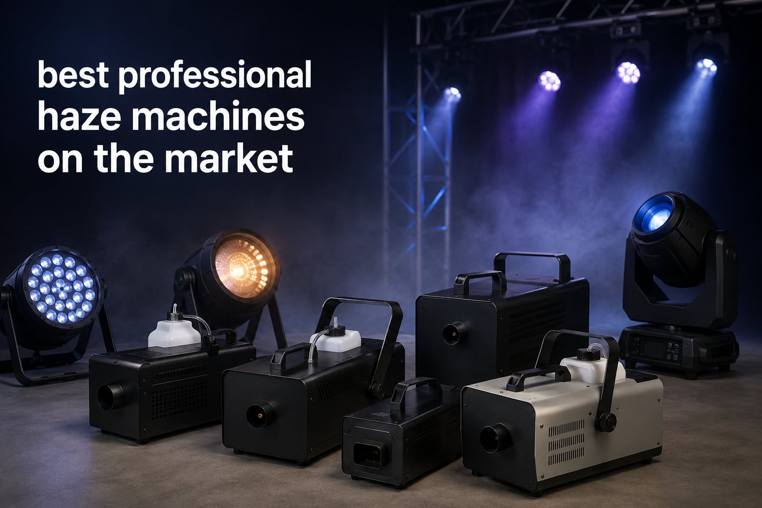 best professional haze machines on the market