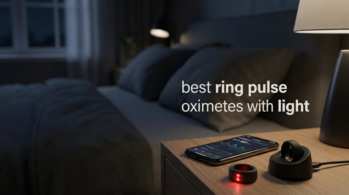 best ring pulse oximeters with light