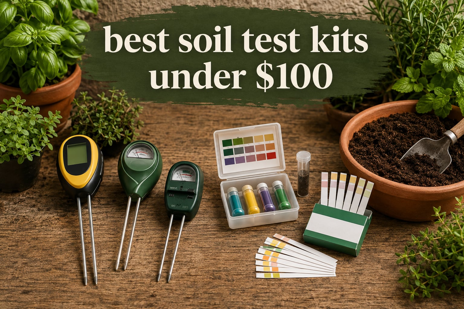 best soil test kits under $100