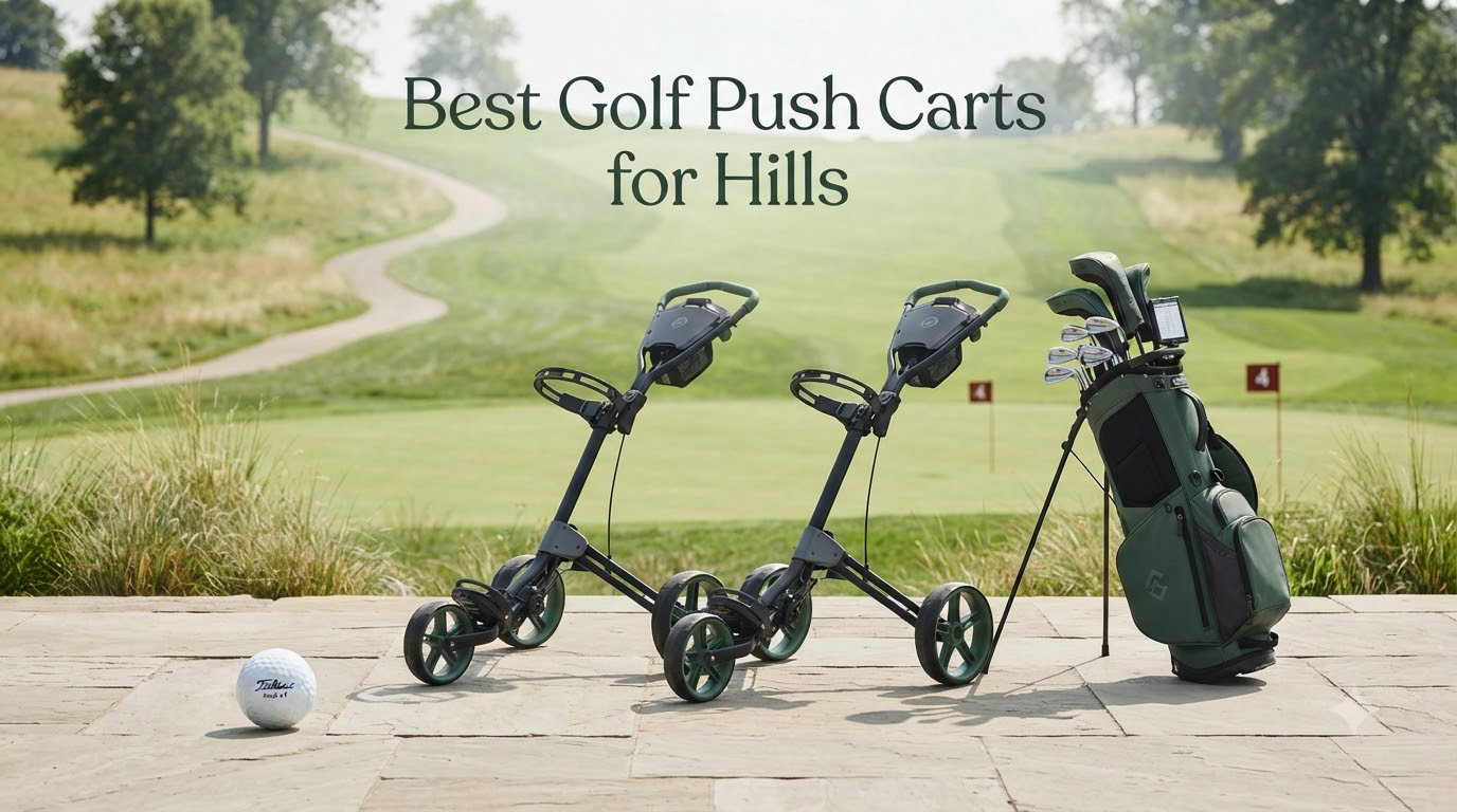 Best Golf Push Carts for Hills