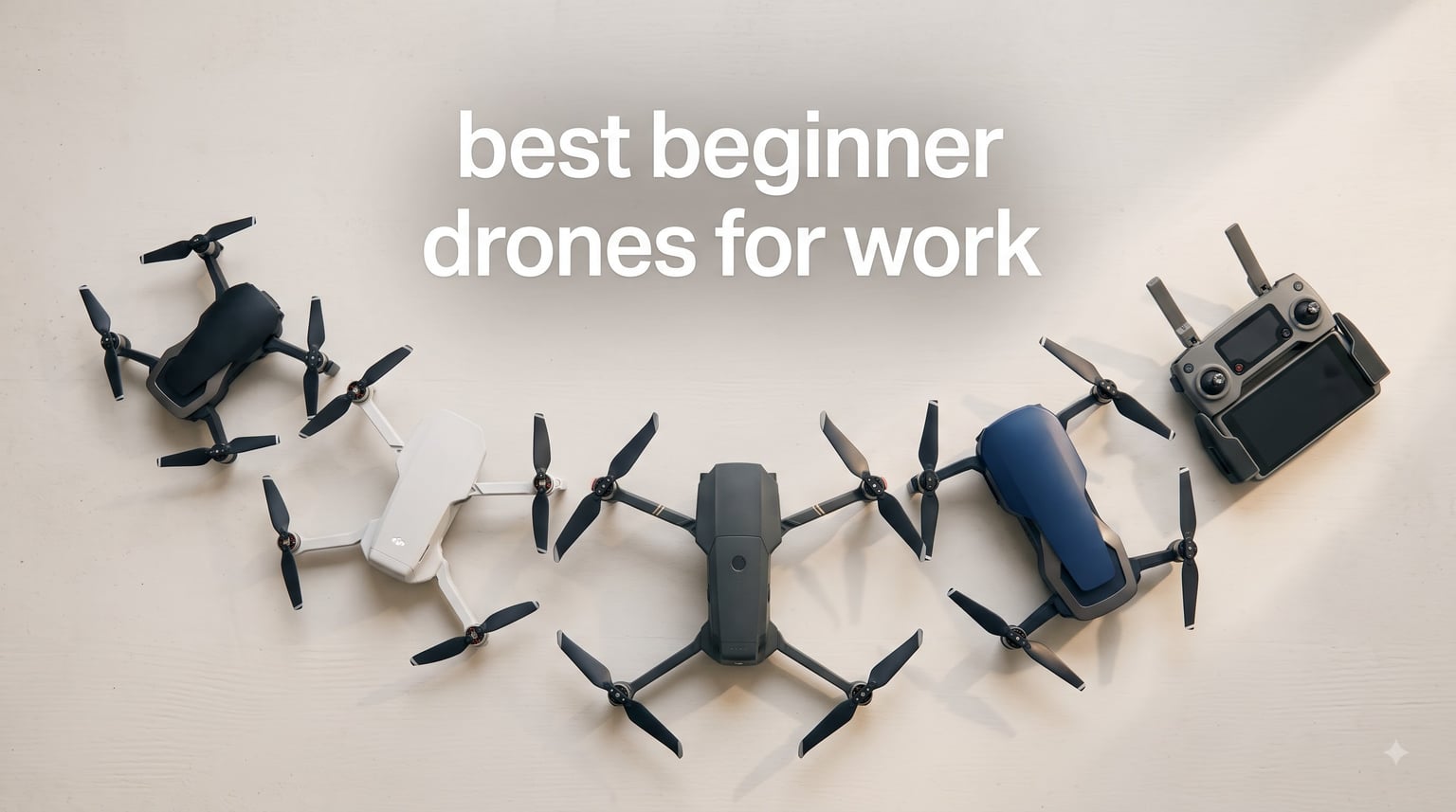 best beginner drones for work