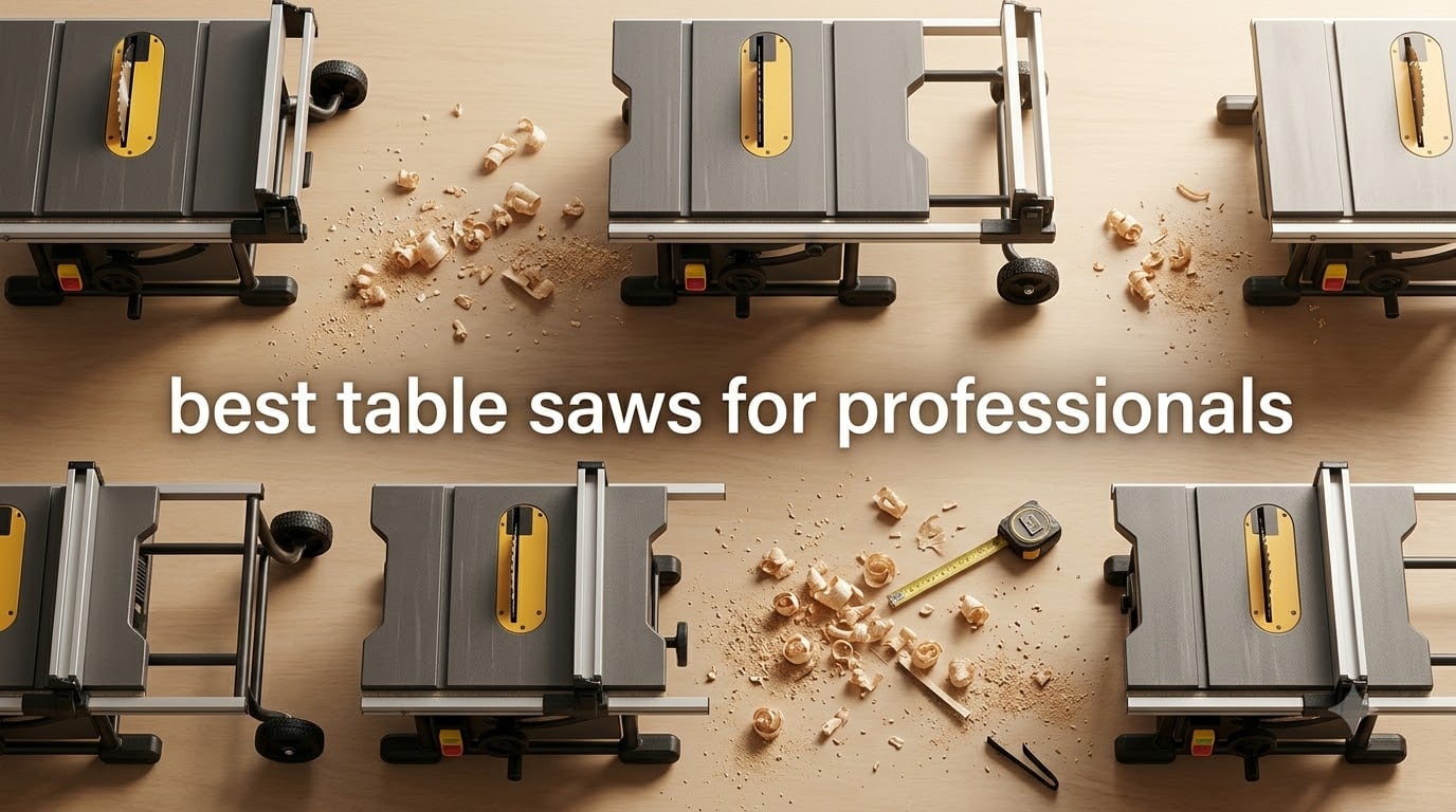best table saws for professionals