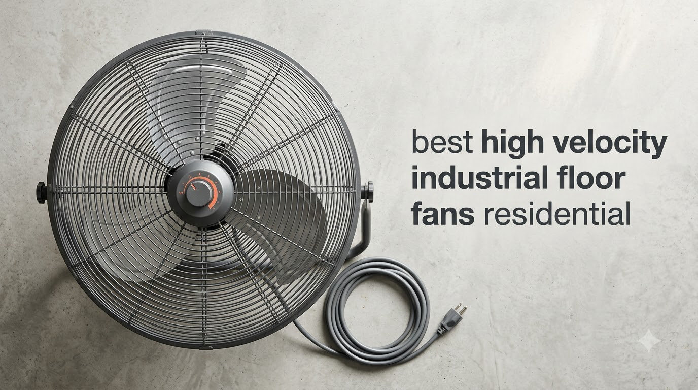 best high velocity industrial floor fans residential