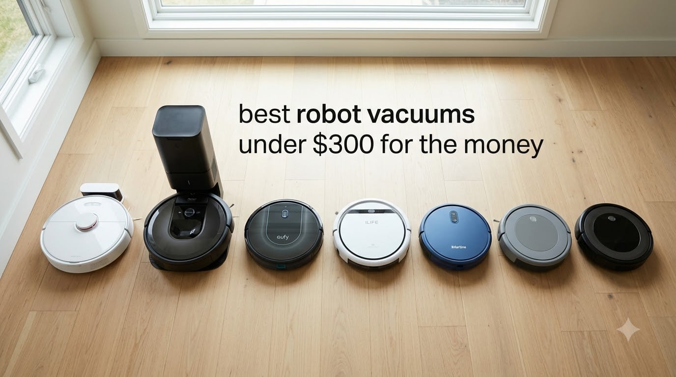 best robot vacuums under $300 for the money