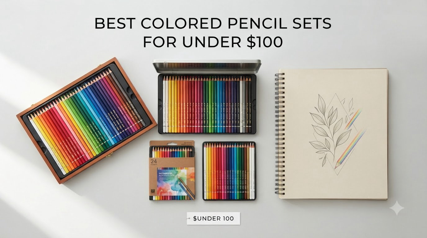 best colored pencil sets for under $100