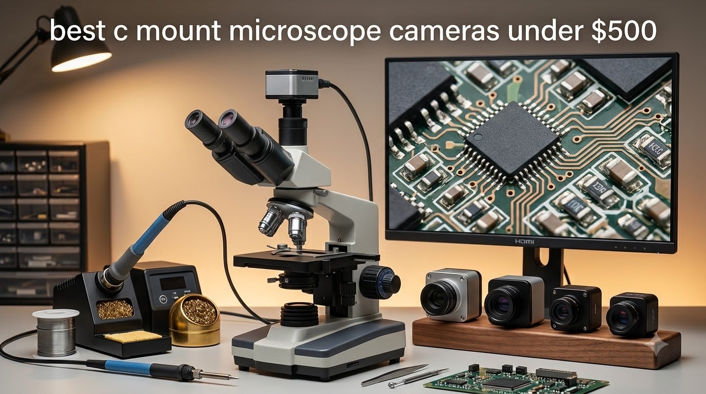 best c mount microscope cameras under $500