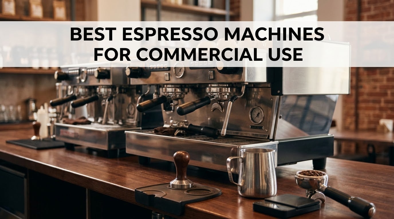 best espresso machines for commercial use
