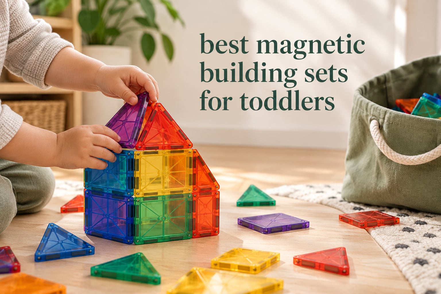 best magnetic building sets for toddlers