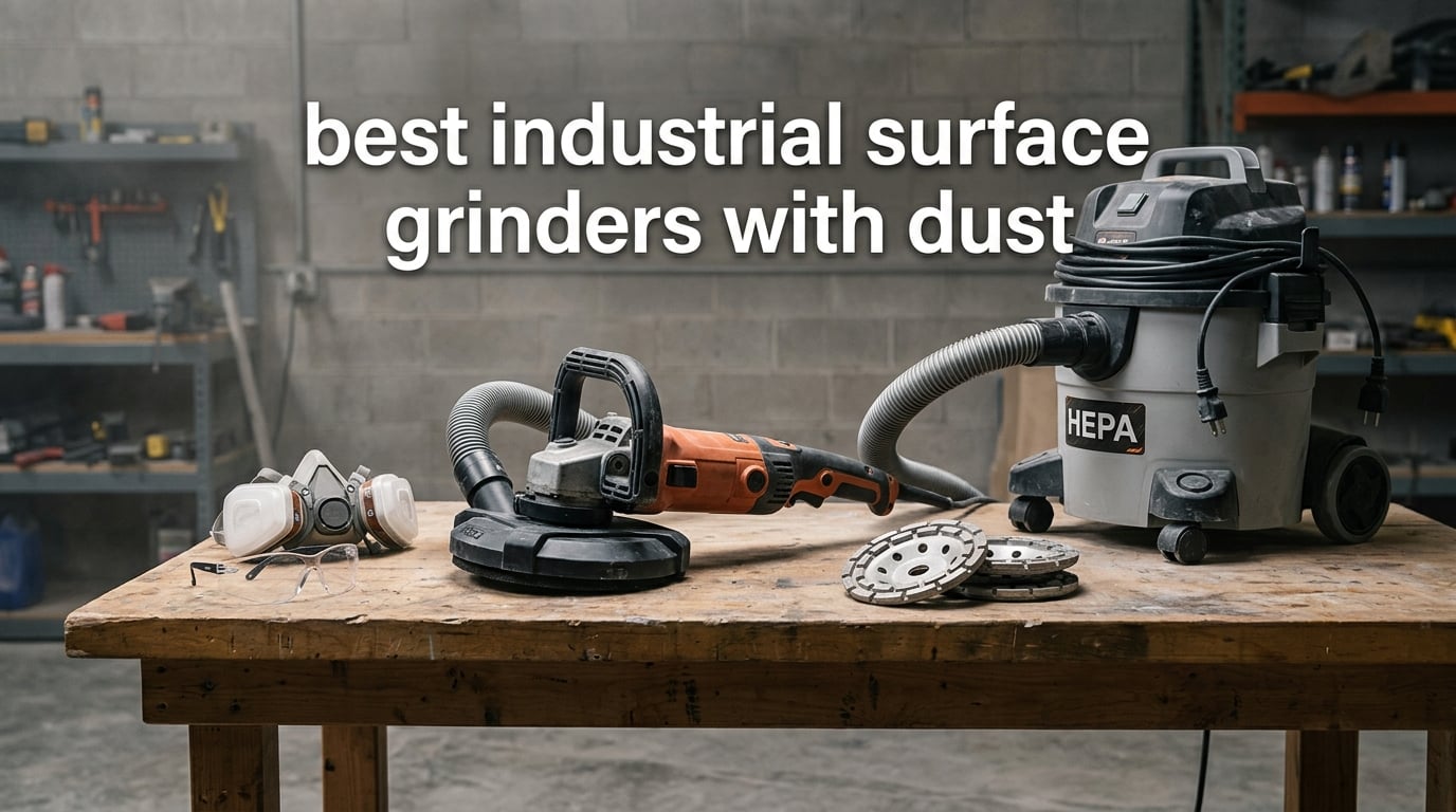 best industrial surface grinders with dust