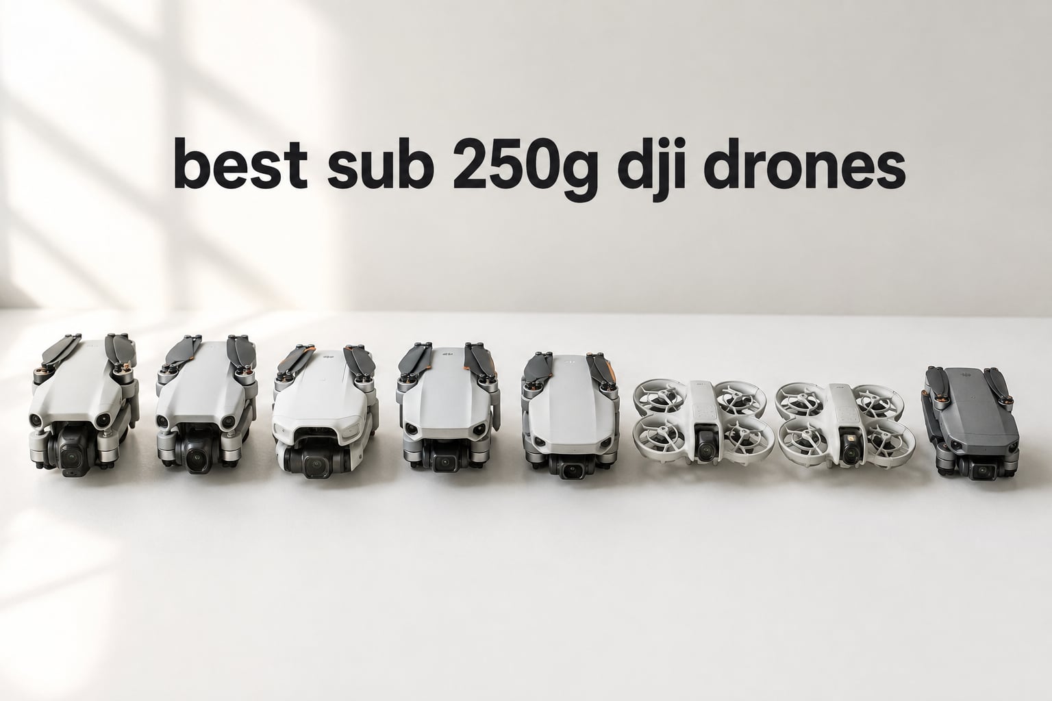 best sub 250g dji drones