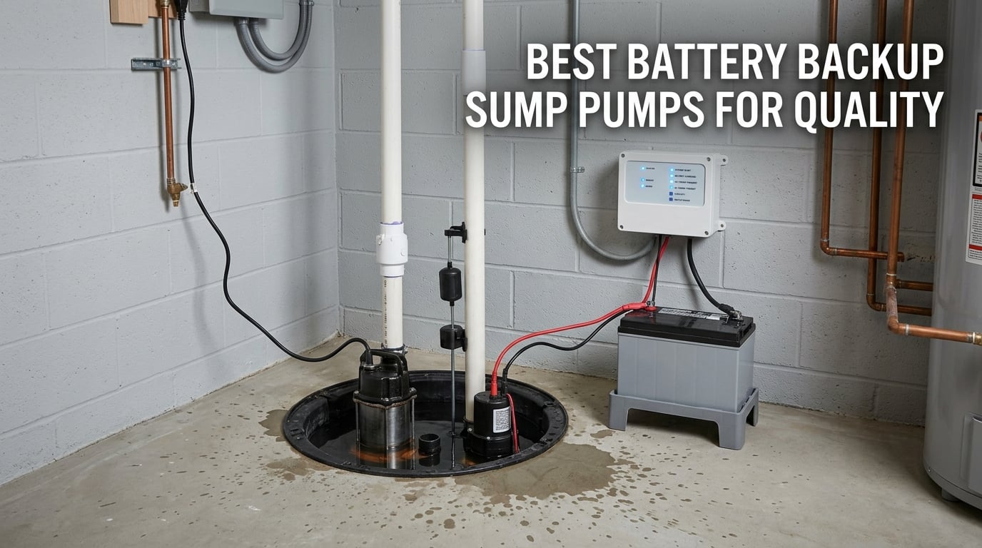 best battery backup sump pumps for qualify