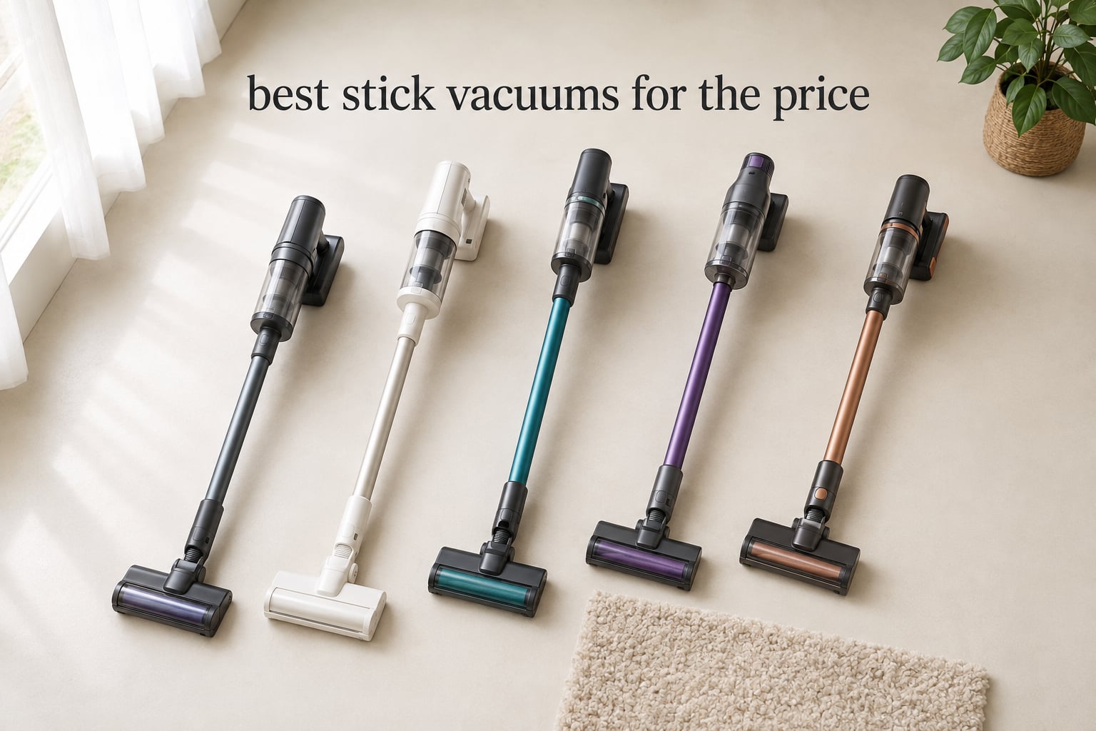 best stick vacuums for the price