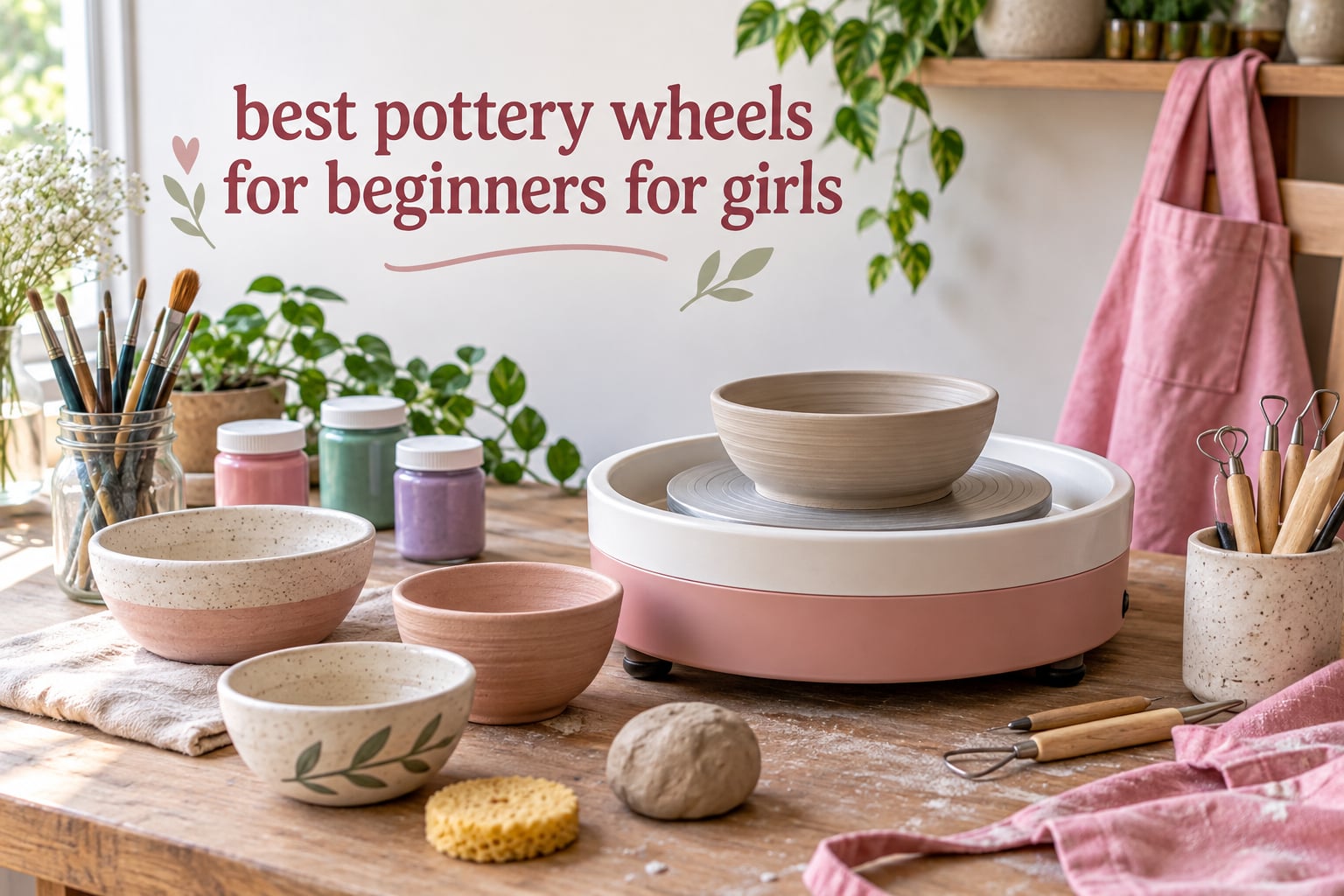 best pottery wheels for beginners for girls