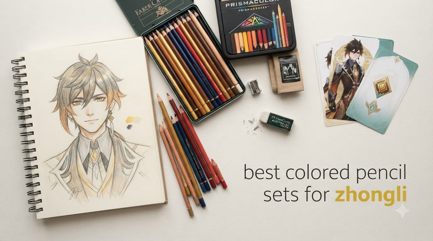 best colored pencil sets for zhongli