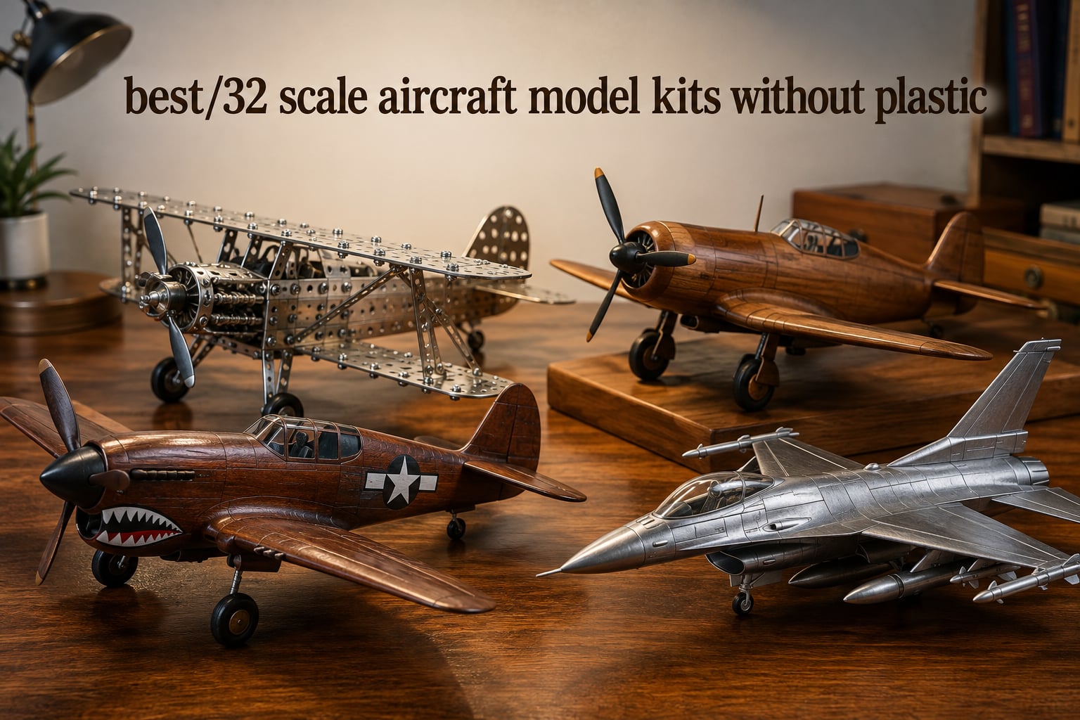 best 1/32 scale aircraft model kits without plastic
