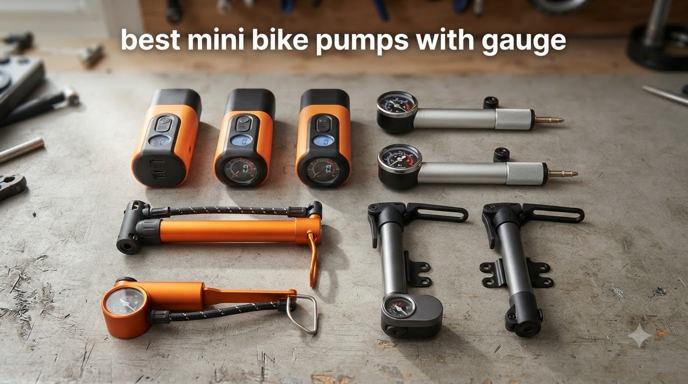 best mini bike pumps with gauge
