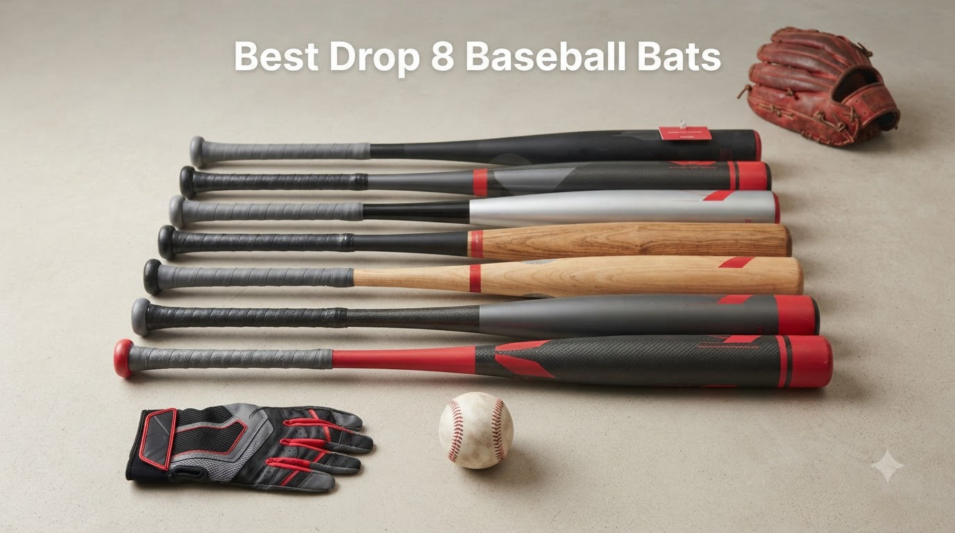 Best Drop 8 Baseball Bats