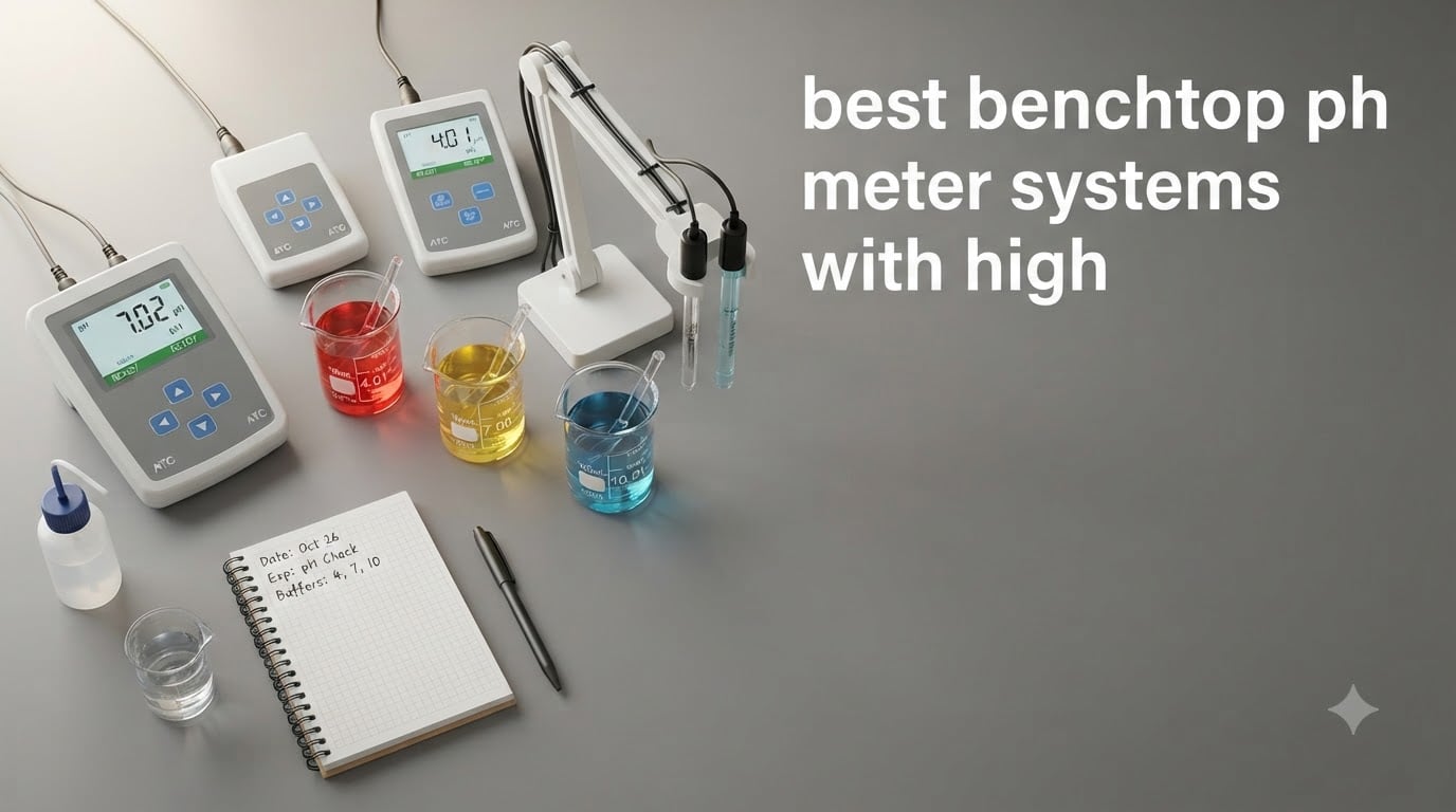best benchtop ph meter systems with high