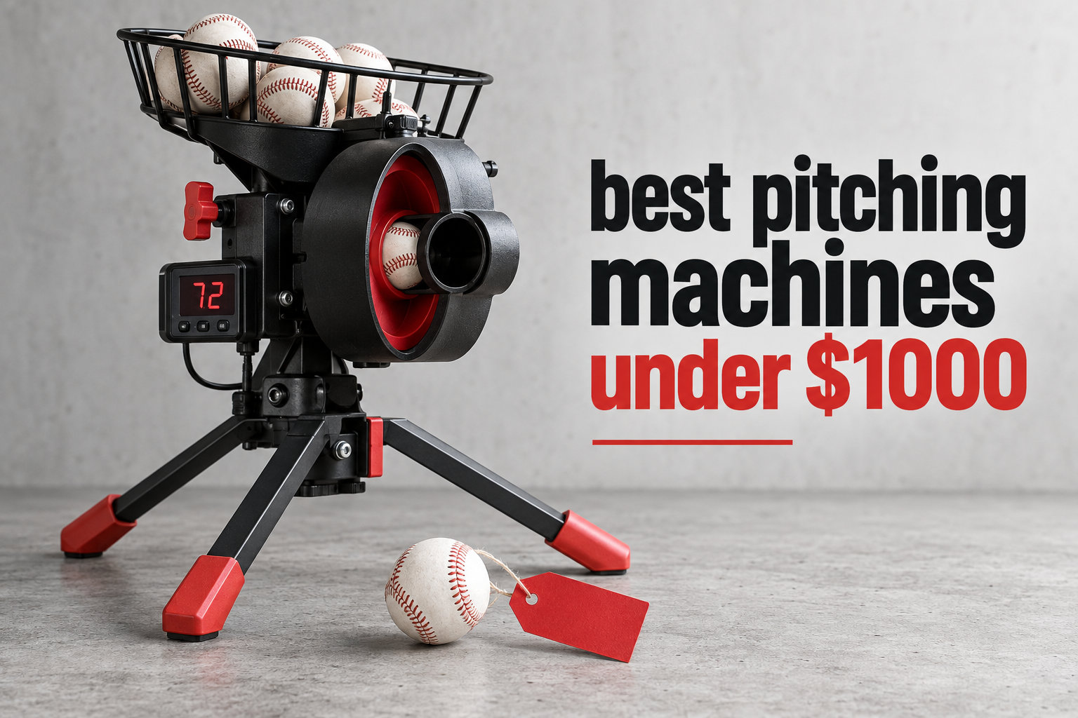 best pitching machines under $1000