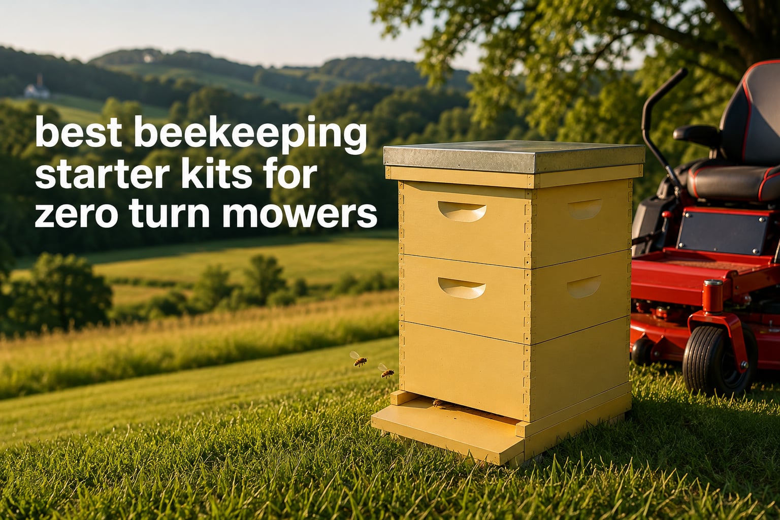 best beekeeping starter kits for zero turn mowers