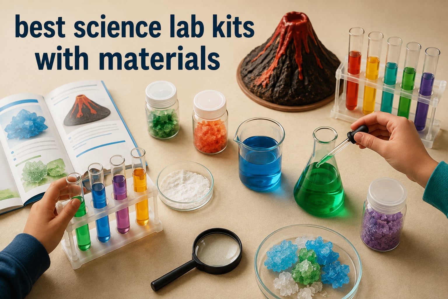 best science lab kits with materials