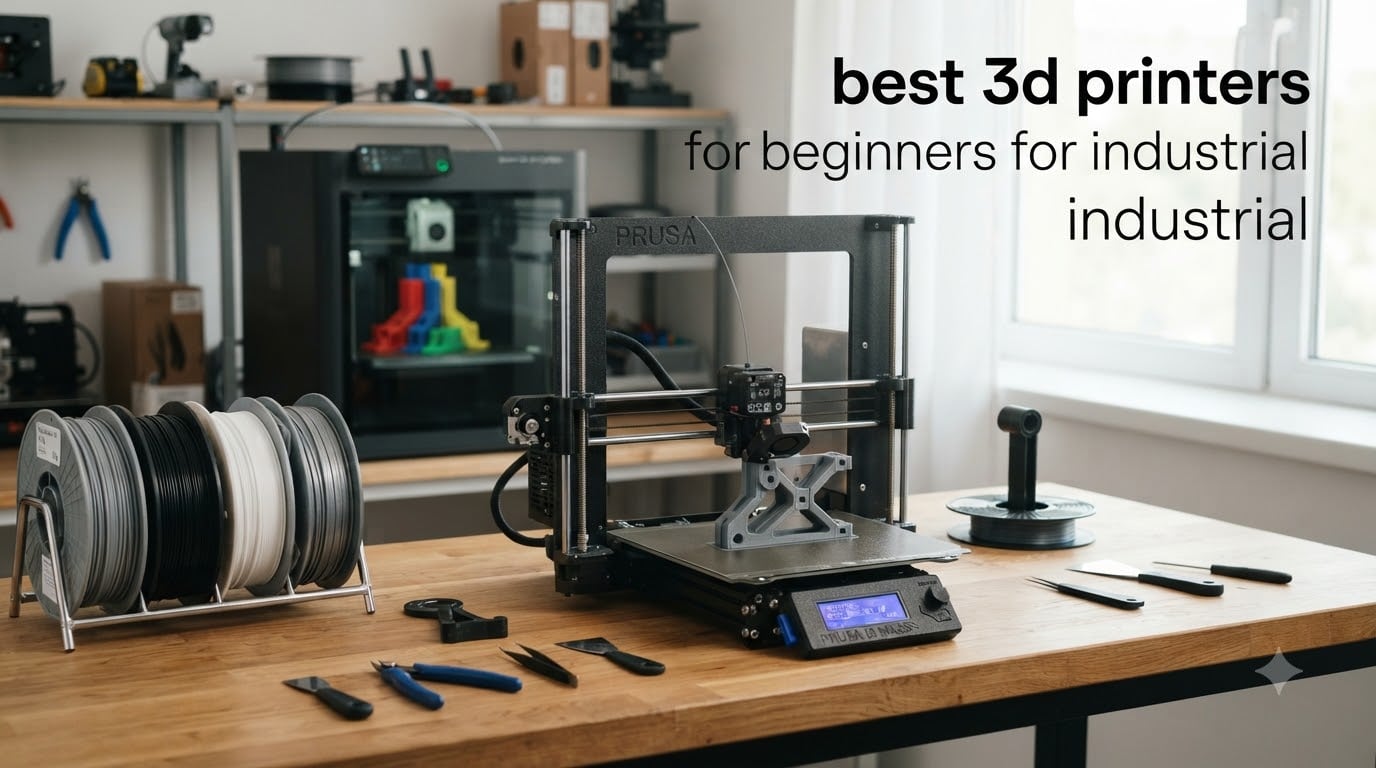 best 3d printers for beginners for industrial