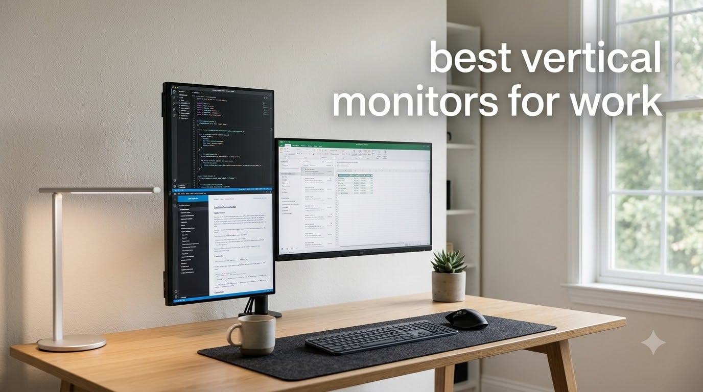 best vertical monitors for work