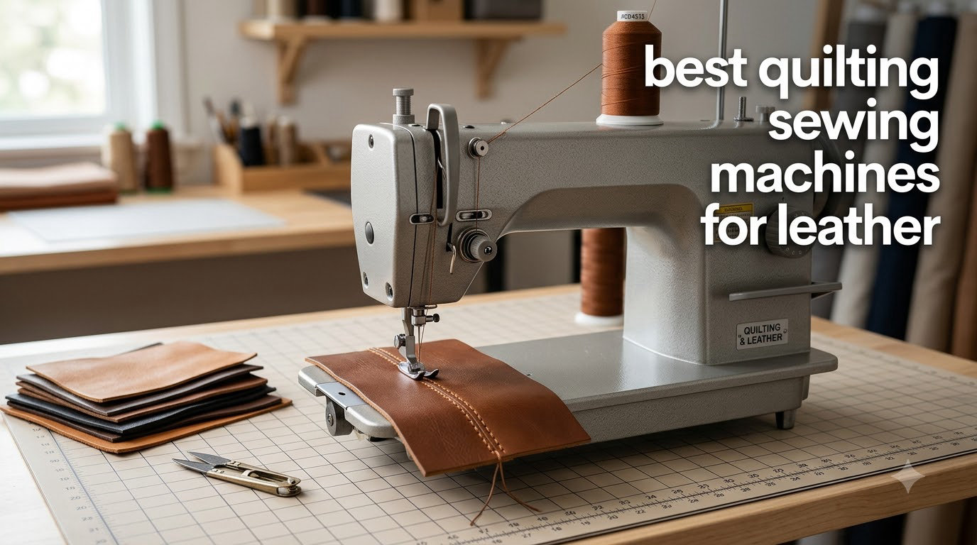 best quilting sewing machines for leather