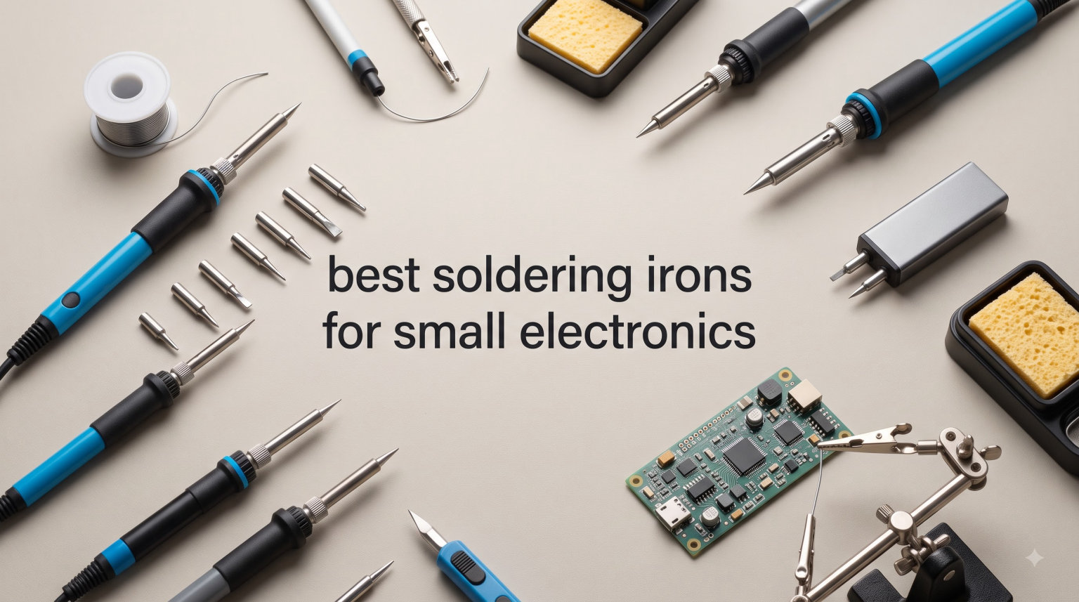 best soldering irons for small electronics