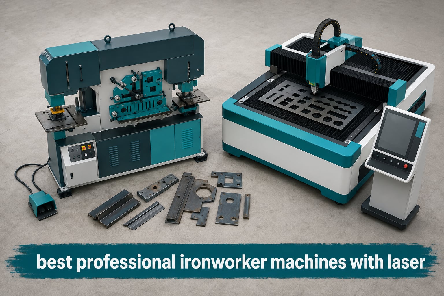 best professional ironworker machines with laser