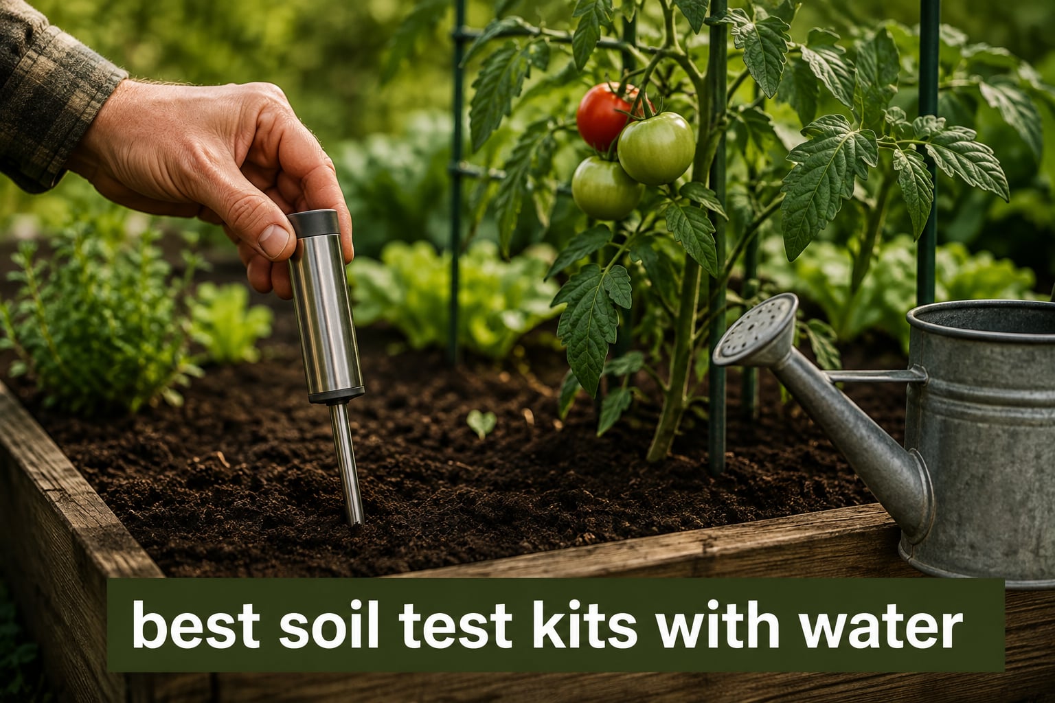 best soil test kits with water