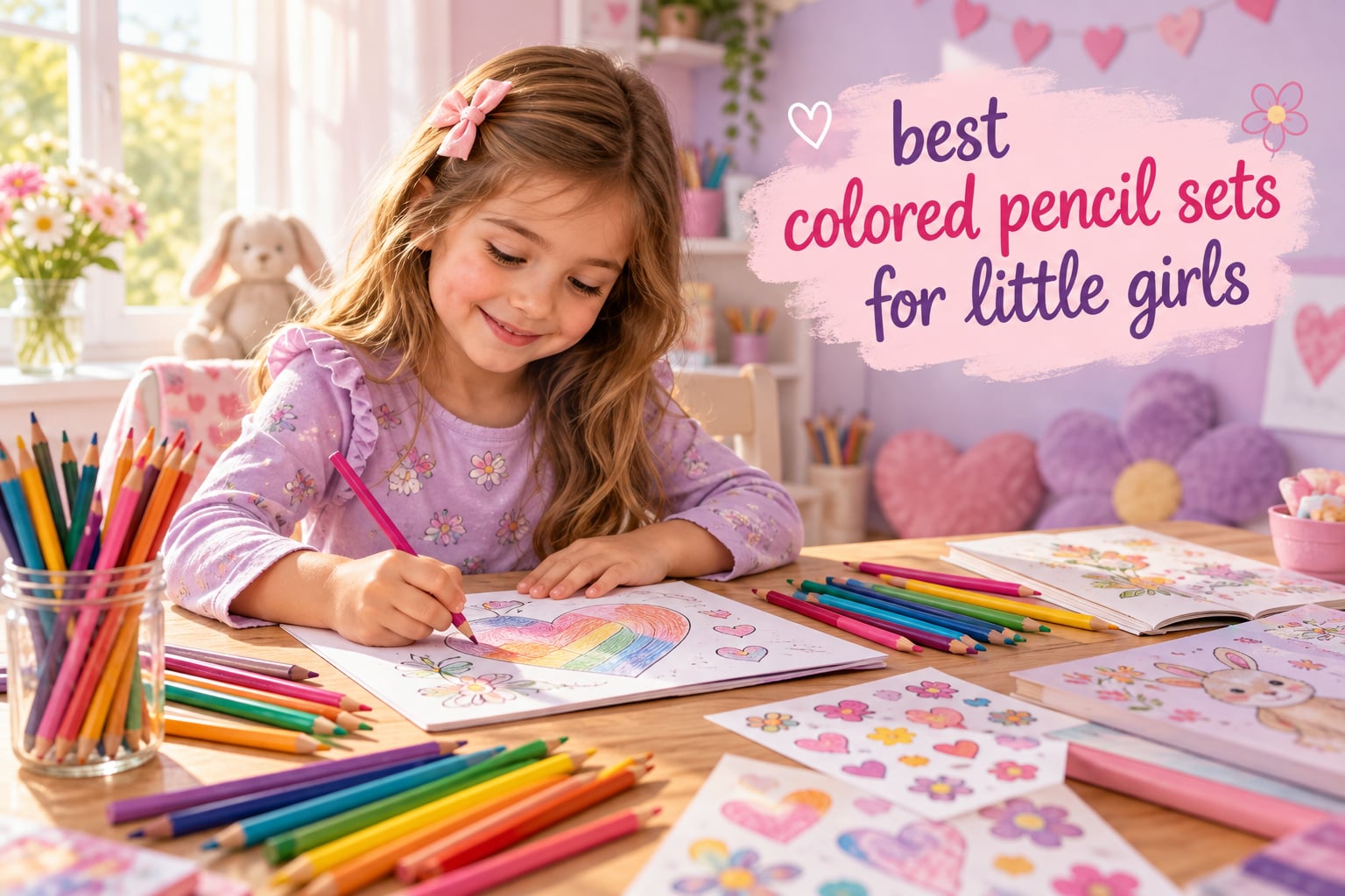 best colored pencil sets for little girls