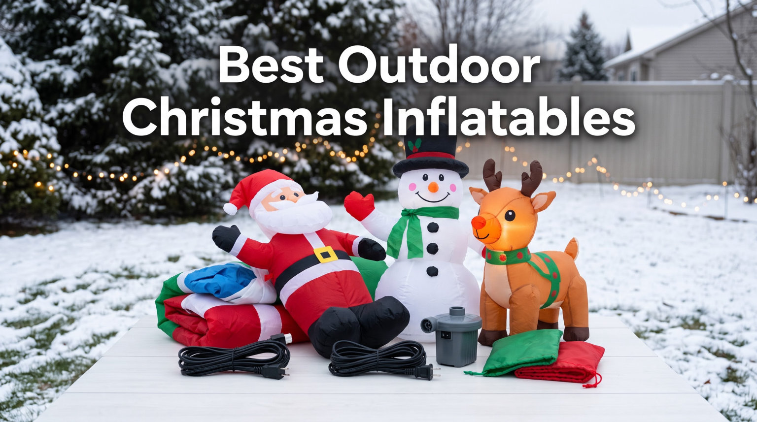 Best Outdoor Christmas Inflatables