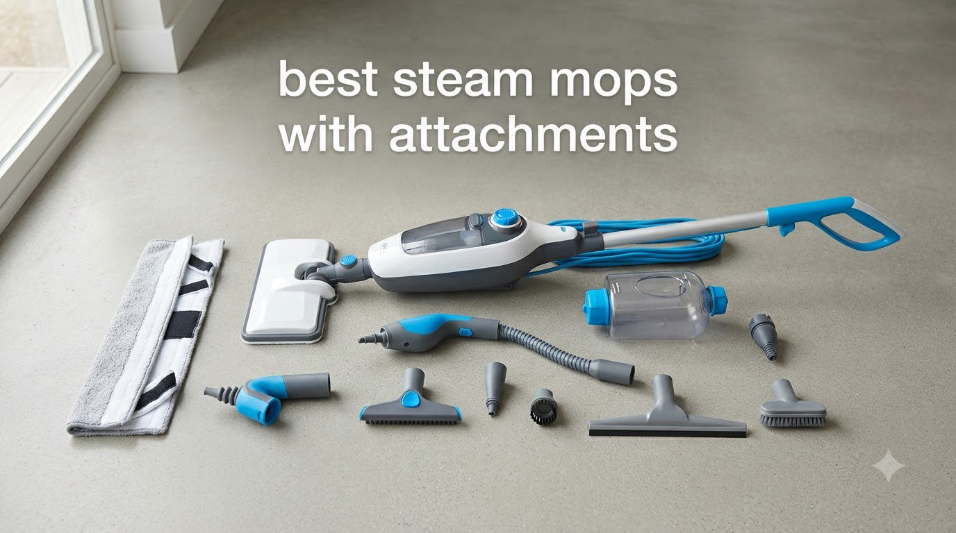 best steam mops with attachments