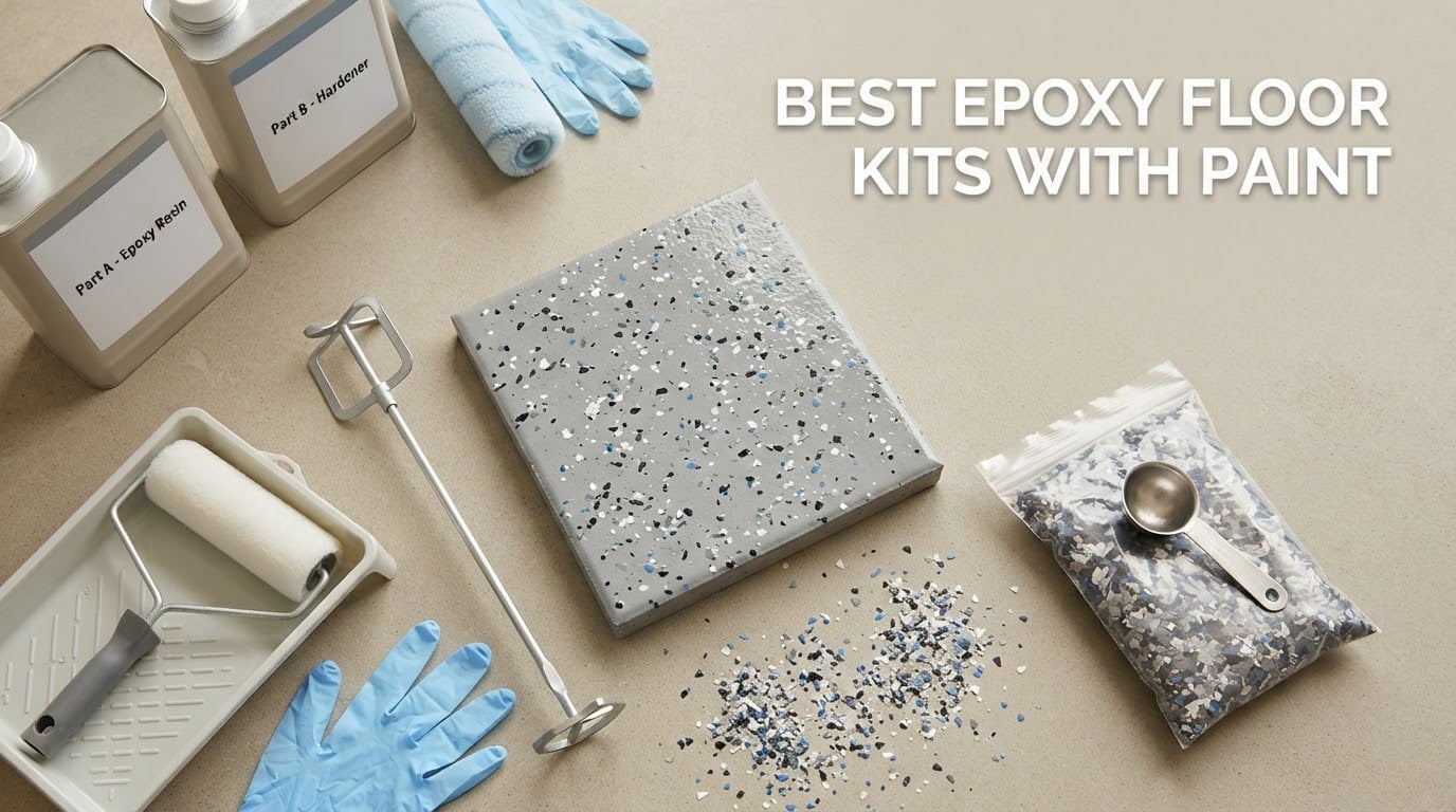 best epoxy floor kits with paint