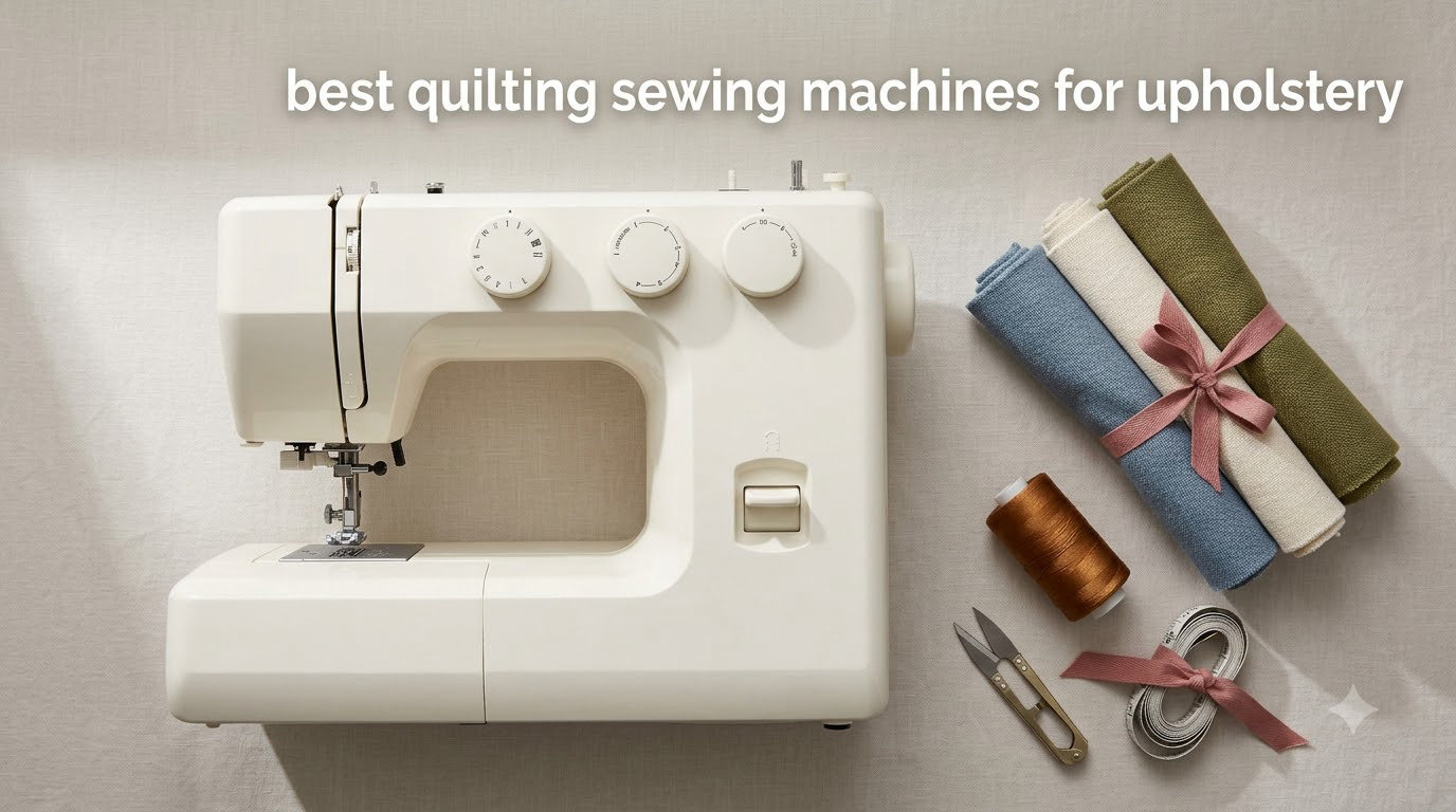 best quilting sewing machines for upholstery