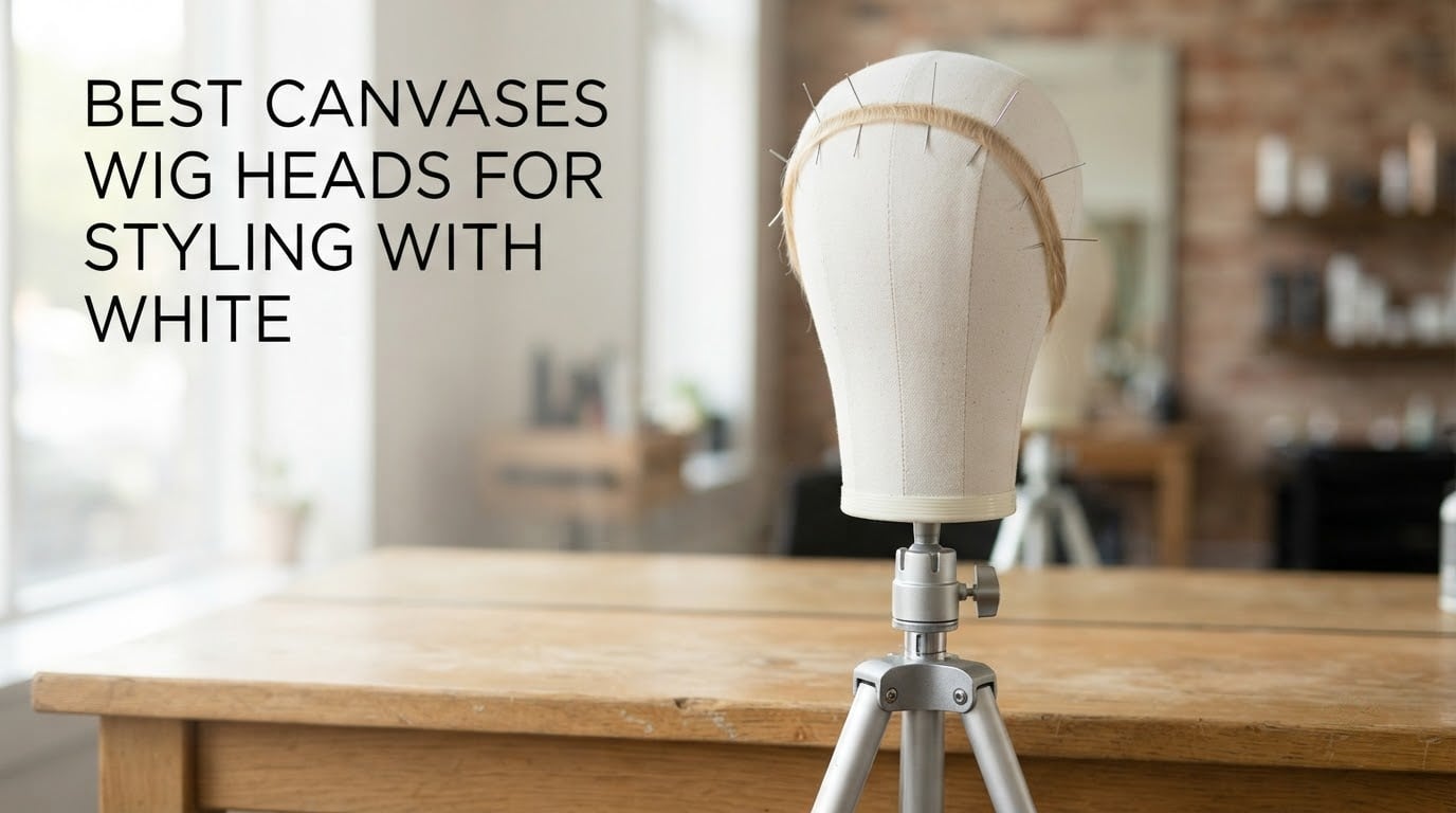 best canvases wig heads for styling with white