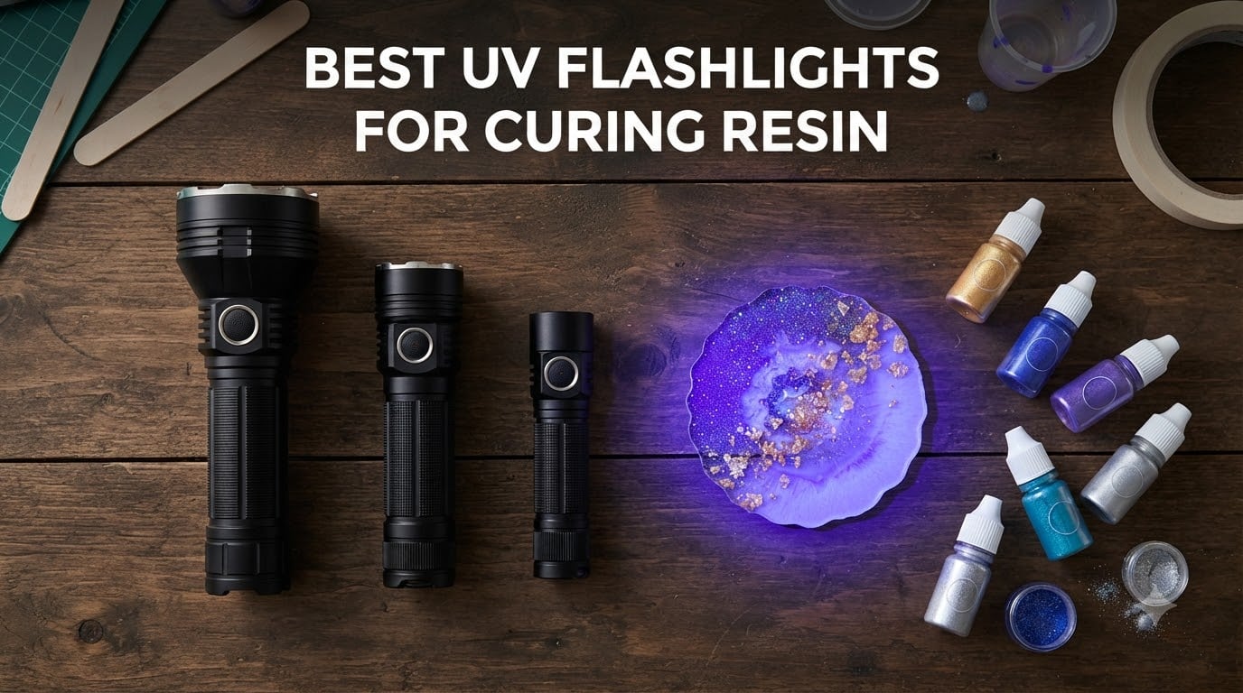 best uv flashlights for curing resin