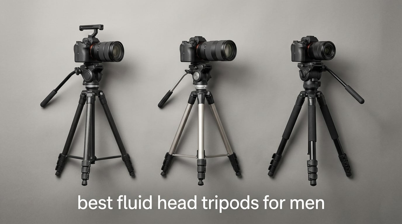 best fluid head tripods for men