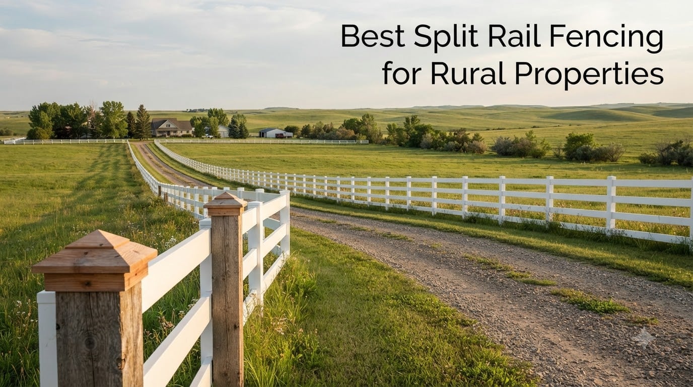 Best Split Rail Fencing for Rural Properties