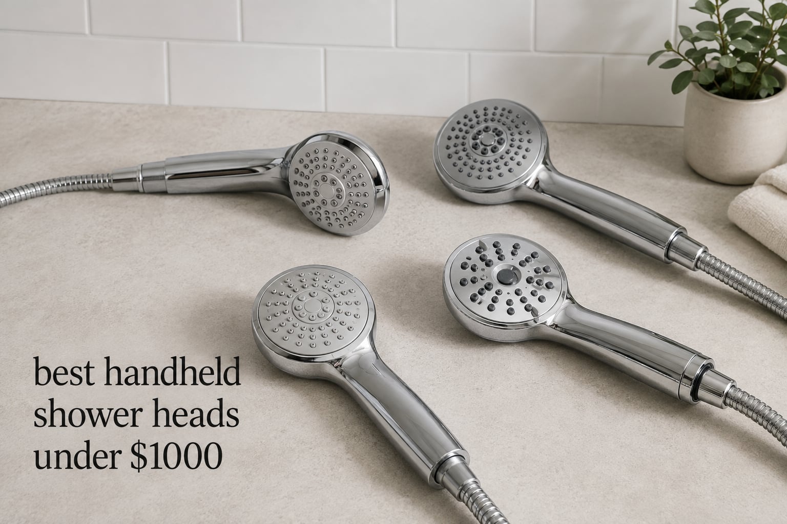 best handheld shower heads under $1000