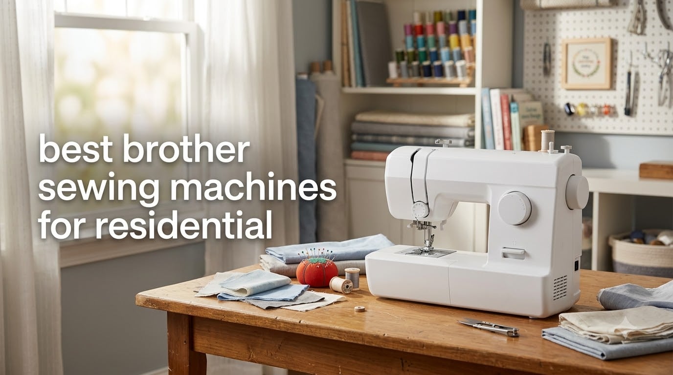 best brother sewing machines for residential