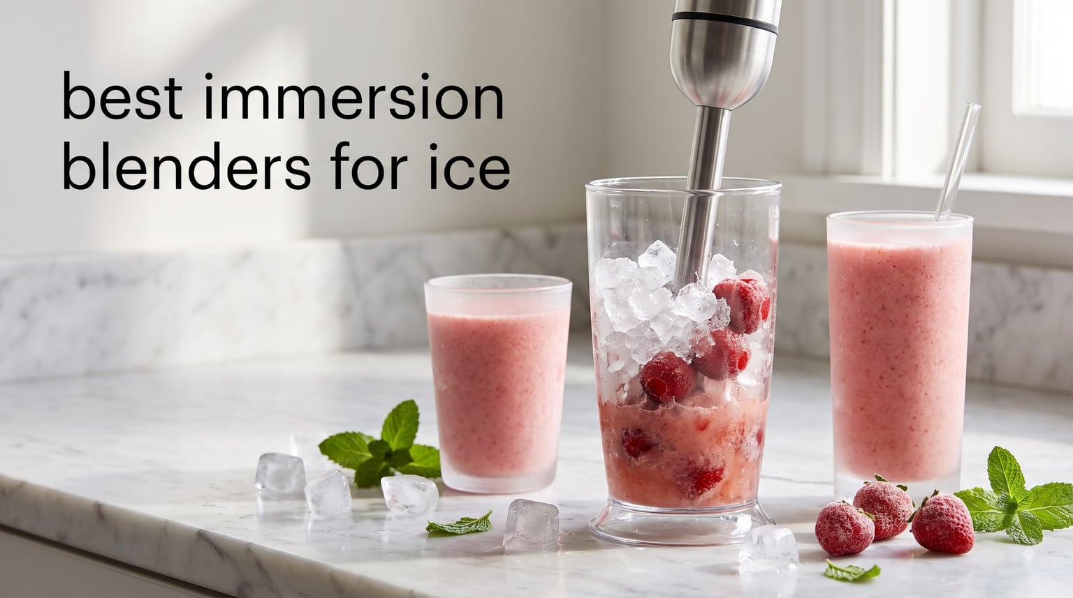 best immersion blenders for ice