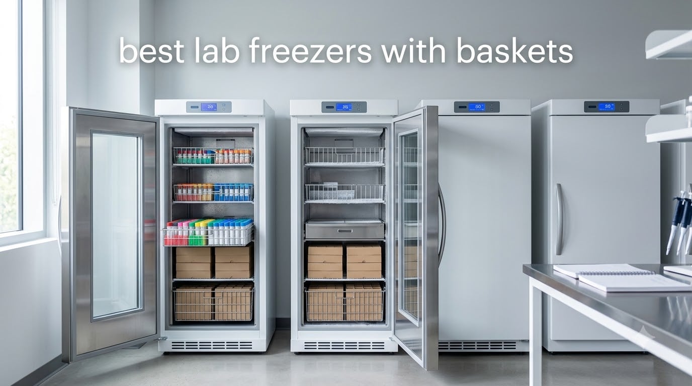 best lab freezers with baskets