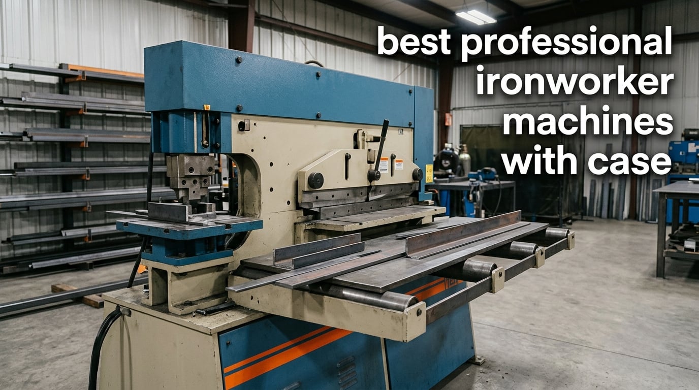 best professional ironworker machines with case