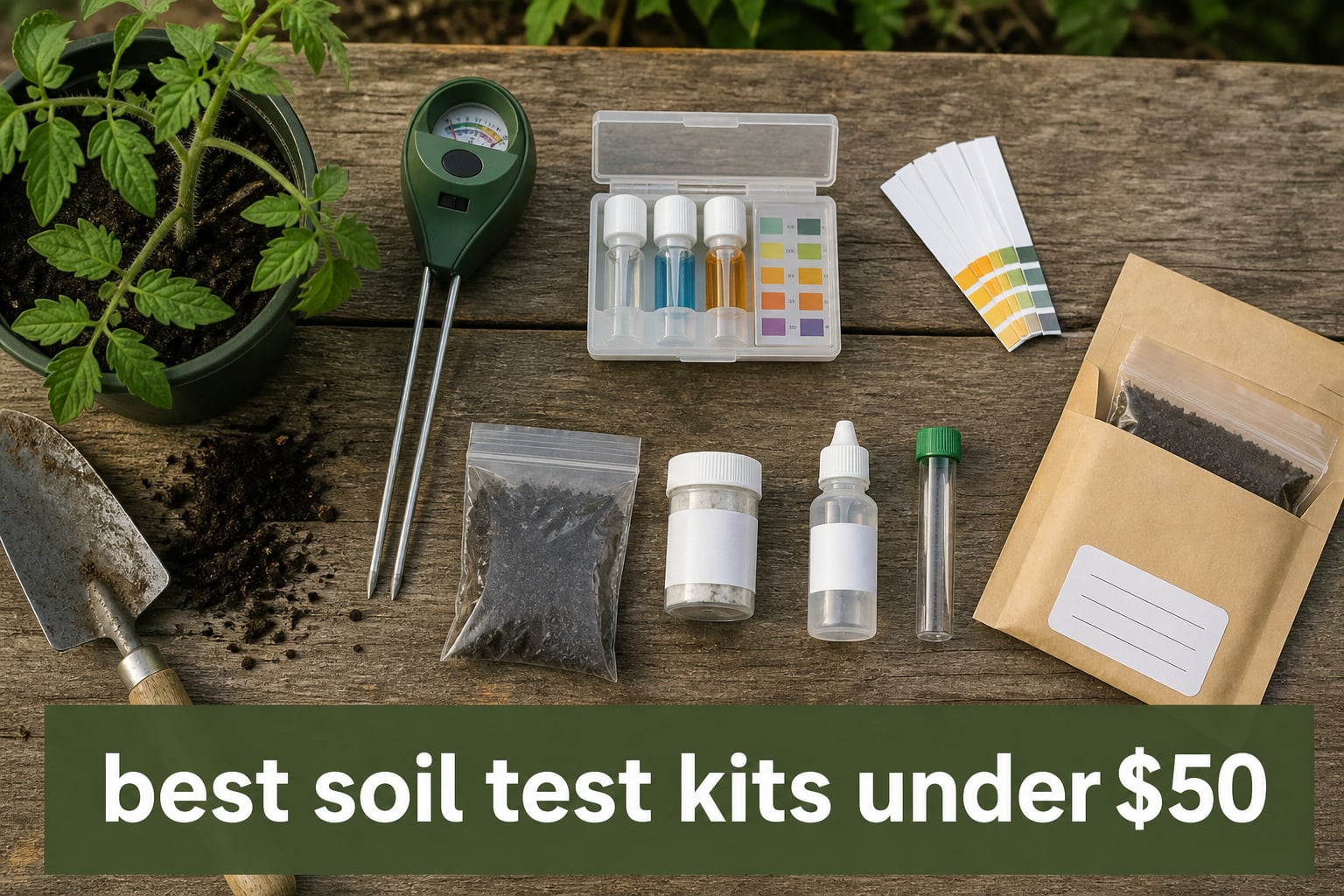 best soil test kits under $50